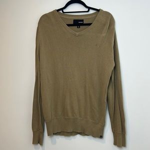 Hurley men's sweater brown size large